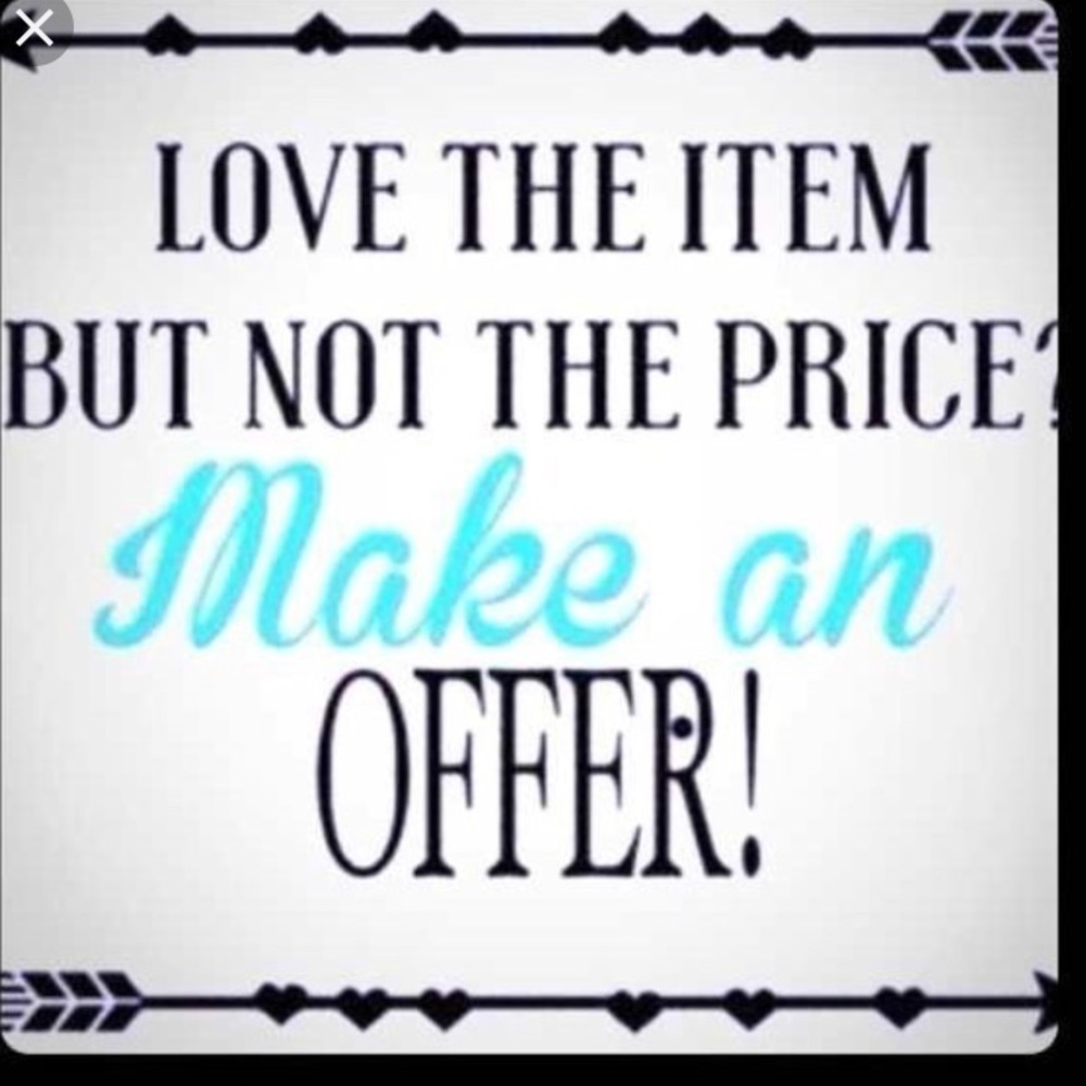 Offers welcome :)